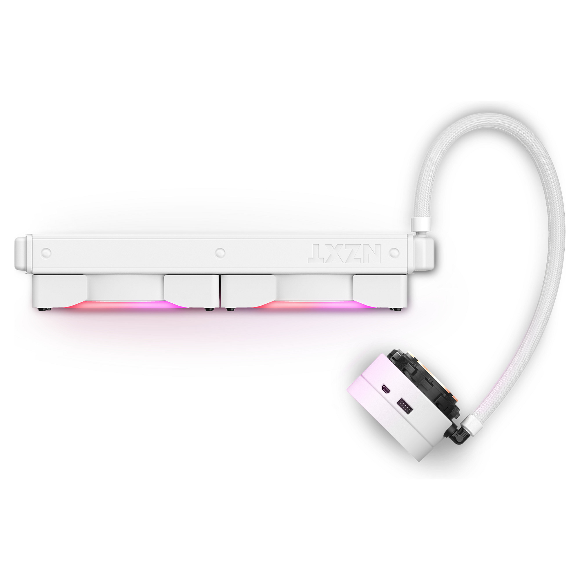 Ftohës për Procesor NZXT Kraken X63 RGB / 280mm / AIO / RGB / Infinity Mirror - Bardhë - 2