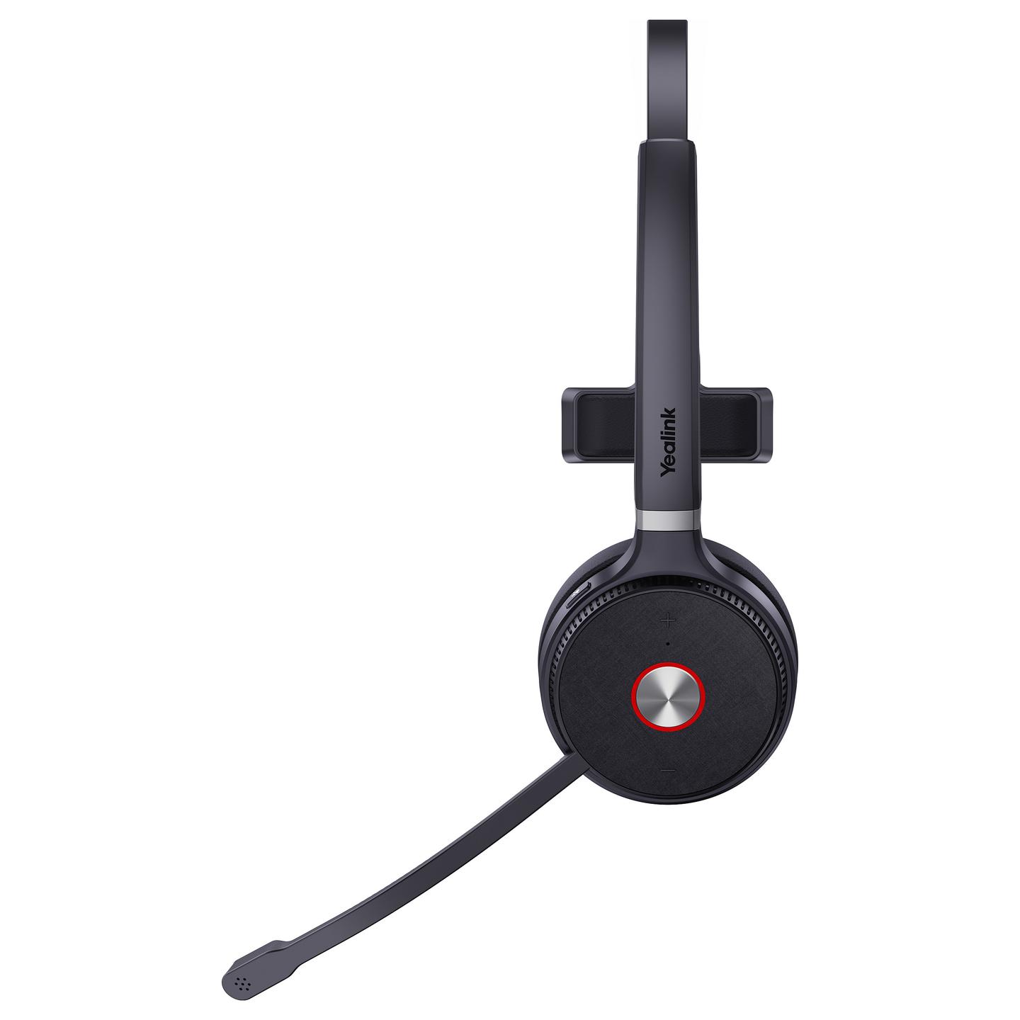 Kufje pa kabllo Yealink WH62 Mono UC / DECT / Mono / 160m / 13 orë / UC / Mikrofon me reduktim të zhurmës - Zezë - 4