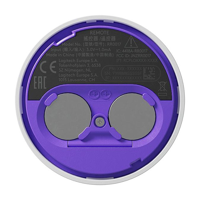Buton për Ndarje Logitech Scribe, Wireless - Bardhë - 4