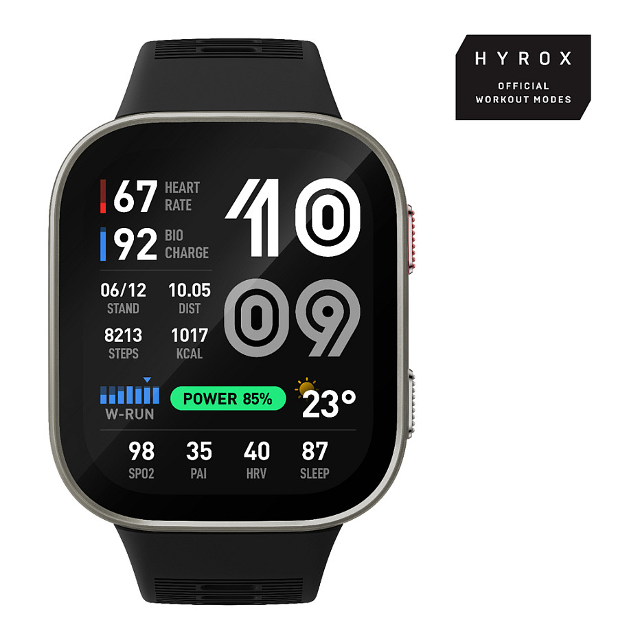 Orë e Mençur Amazfit Bip Max / GPS / Bluetooth - Zezë - 2