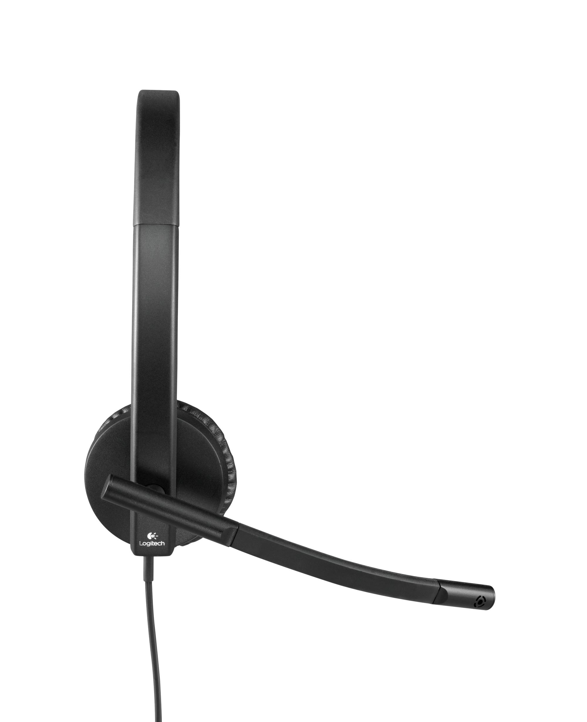 Kufje me Kabllo Logitech H570e Stereo 981-000575 / USB-A - Zezë - 3