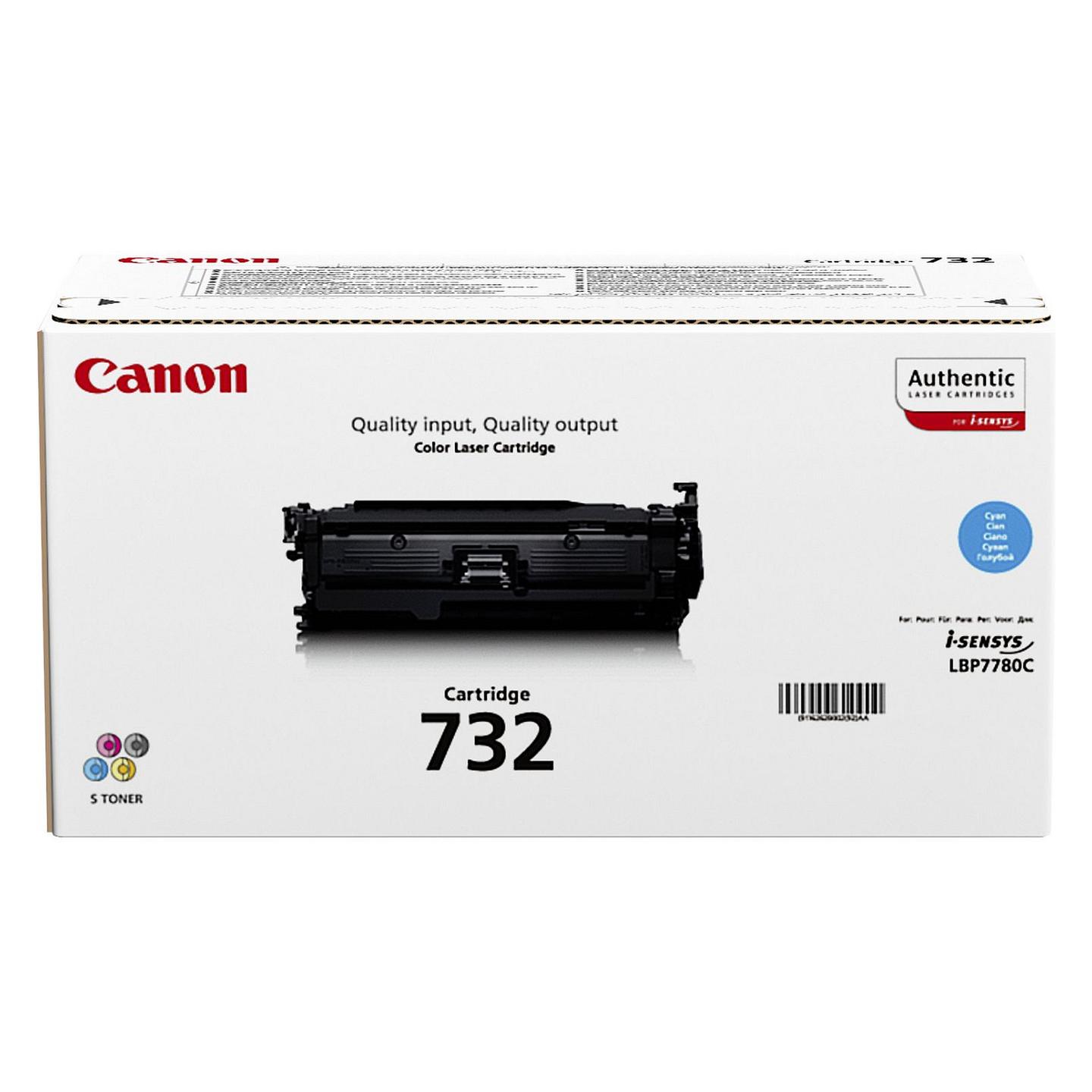 Toner Canon 732C, 6,400 faqe - Blu