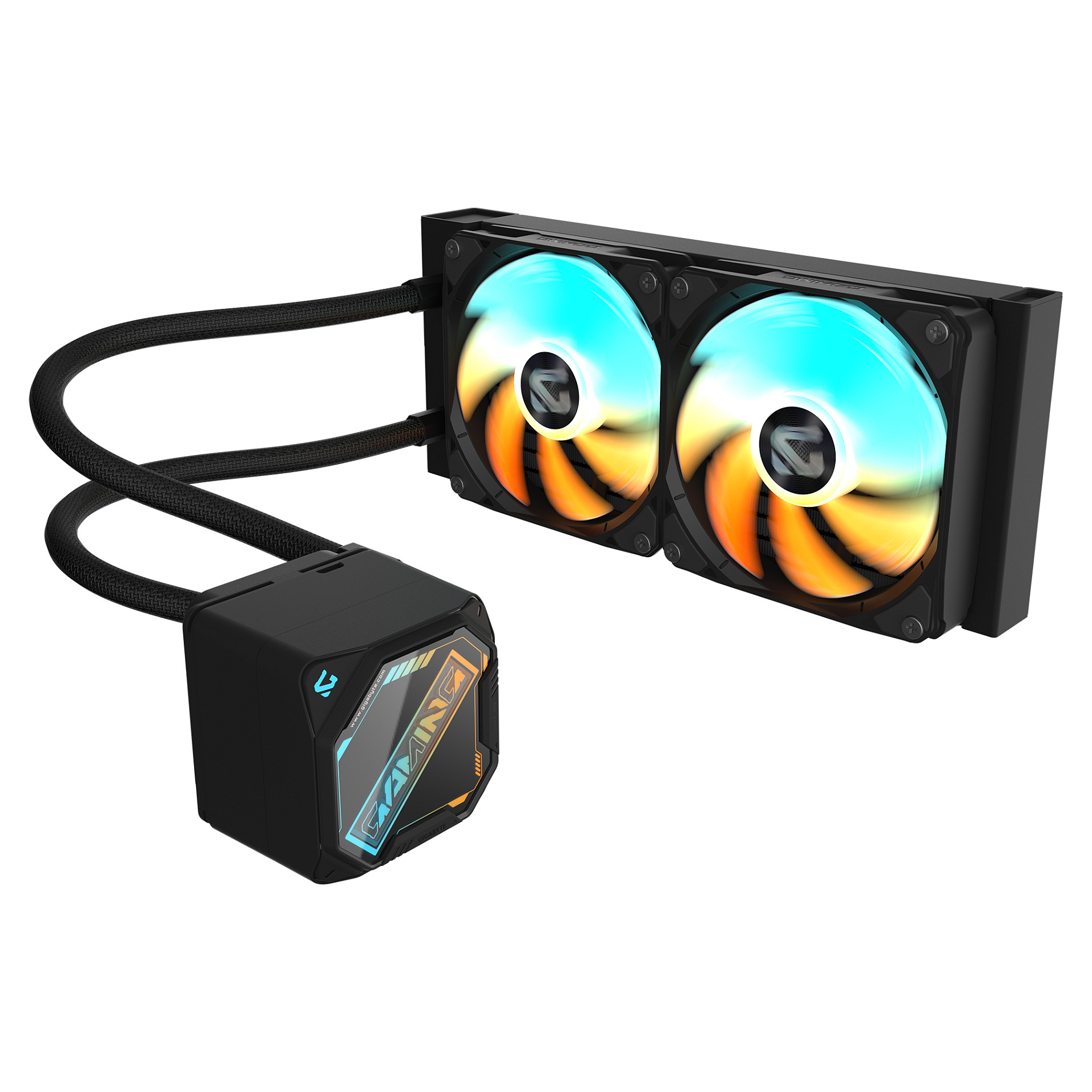 Ftohës për Procesor Gigabyte GAMING 240 / 240mm / AIO / ARGB – Zezë - 2