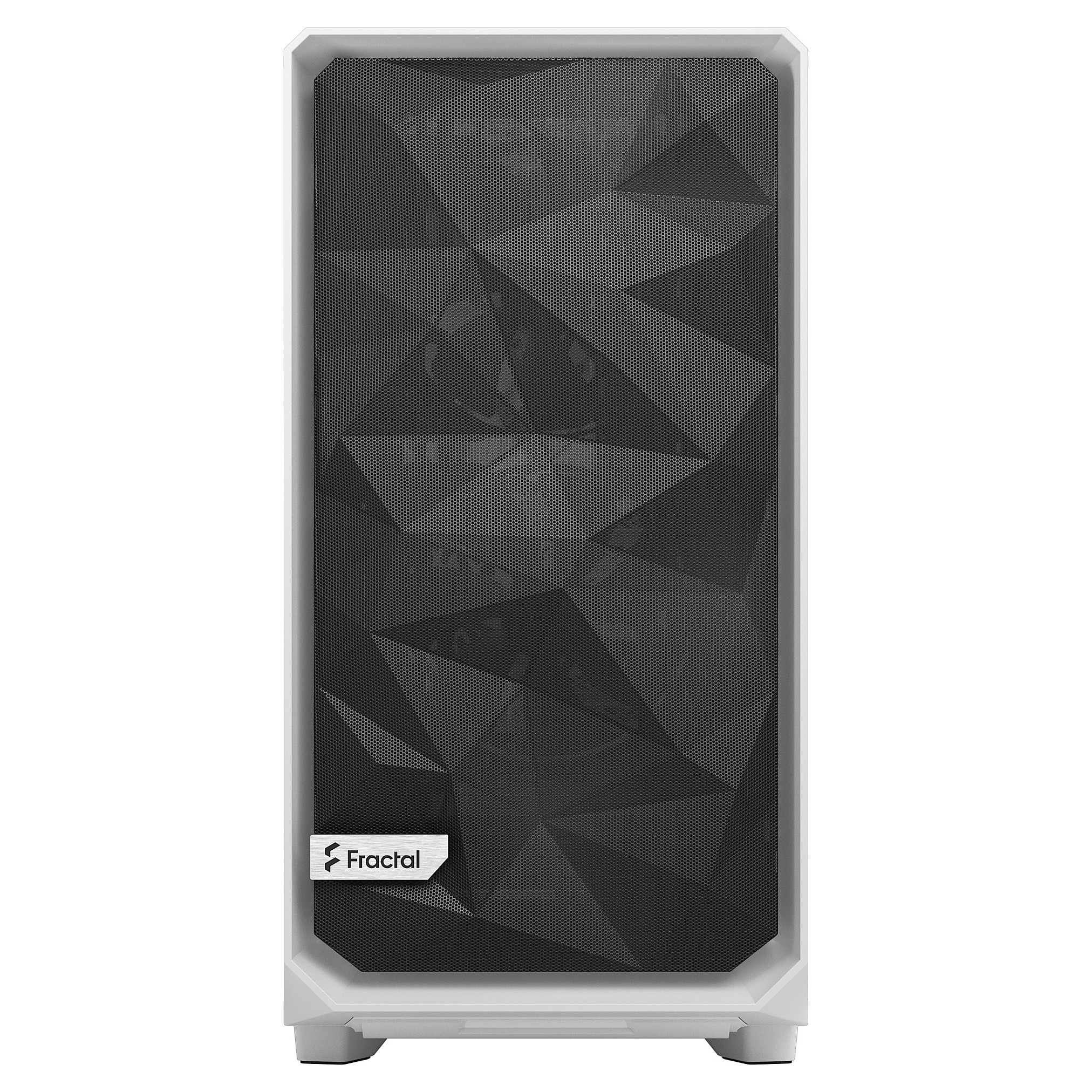 Kasë PC Fractal Design Meshify 2 Lite / Midi Tower / E-ATX + ATX / 2x 140mm + 1x 140mm Fan / Tempered Glass - Bardhë - 2