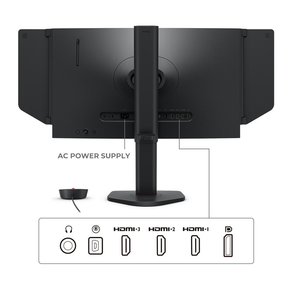 Monitor Gaming BenQ ZOWIE XL2566X+ / 24.1" / Full HD / Fast TN / 400Hz / 0.5ms / DyAc 2 – Zezë - 3