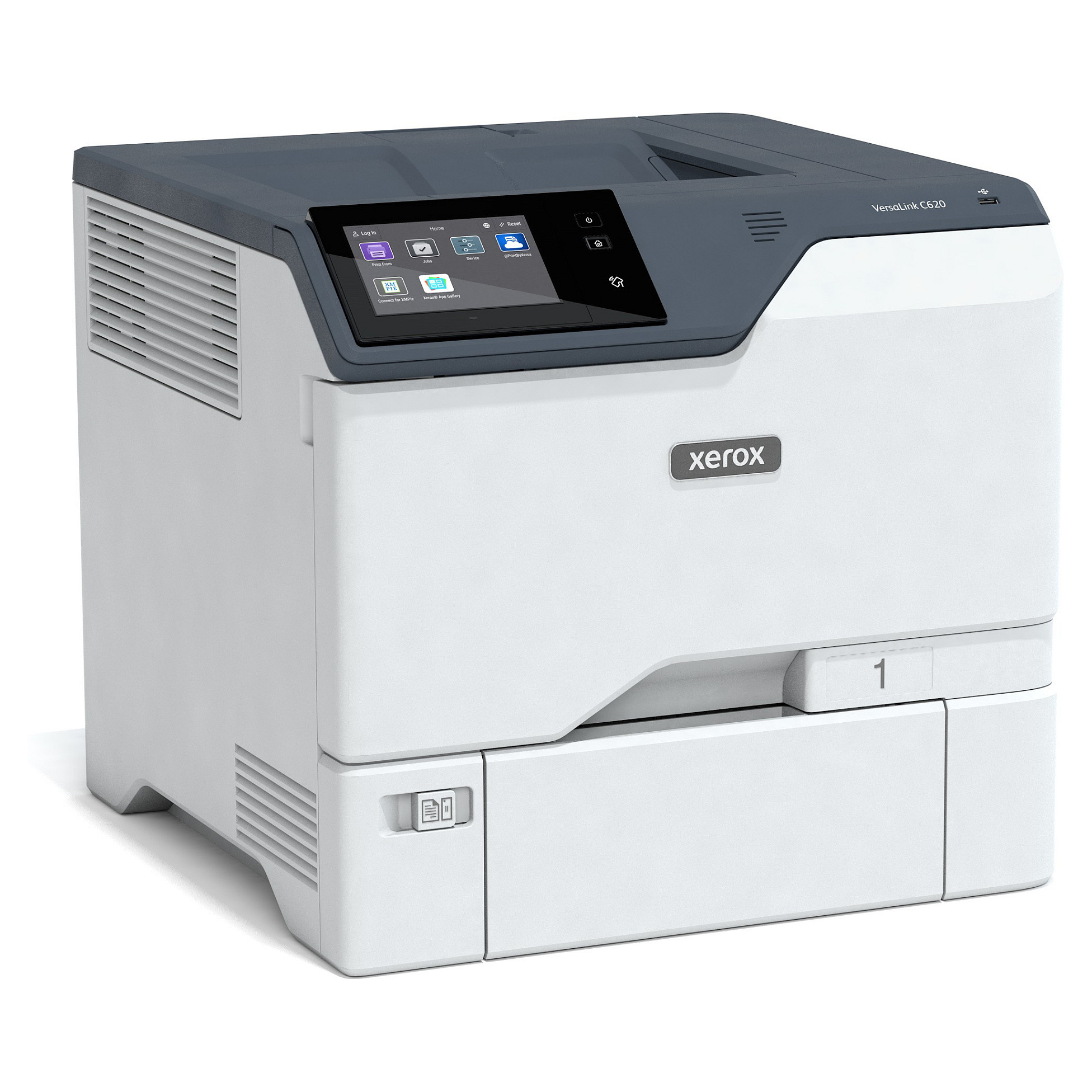 Printer Laser Xerox VersaLink C620V_DN / Laser me Ngjyra / A4 / 1200 × 1200 DPI / Duplex - Gri/Bardhë - 3
