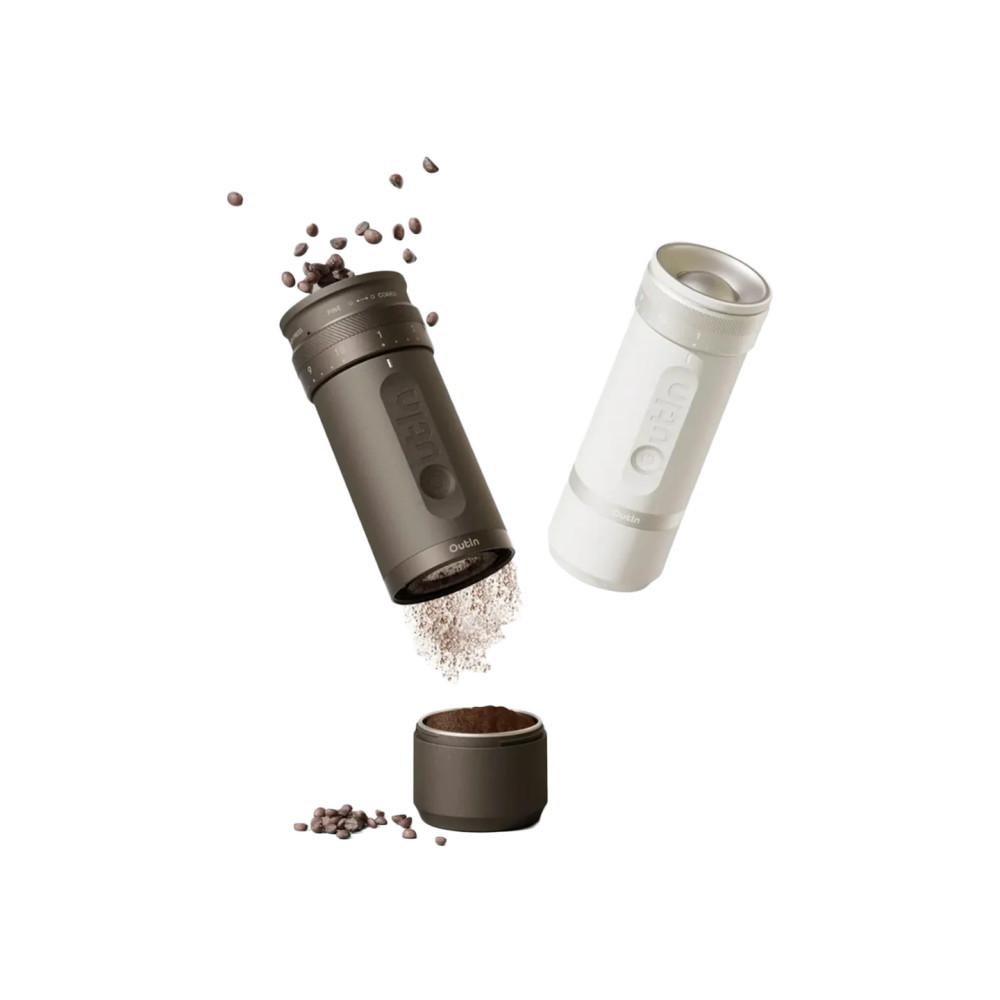 Mulli Elektrik Portativ për Kafe OutIn Fino OTCG-01-TB, 28 Nivele Bluarjeje, 38 mm, 25 g – Kafe - 3