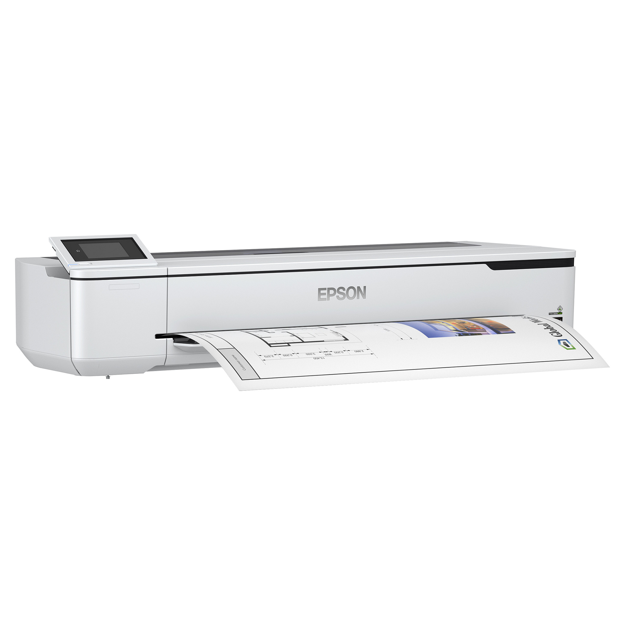 Printer i madh Epson SureColor SC-T5100N / Large Format / 36-inch / 2400x1200 DPI / USB + LAN + Wi-Fi - Bardhë - 4