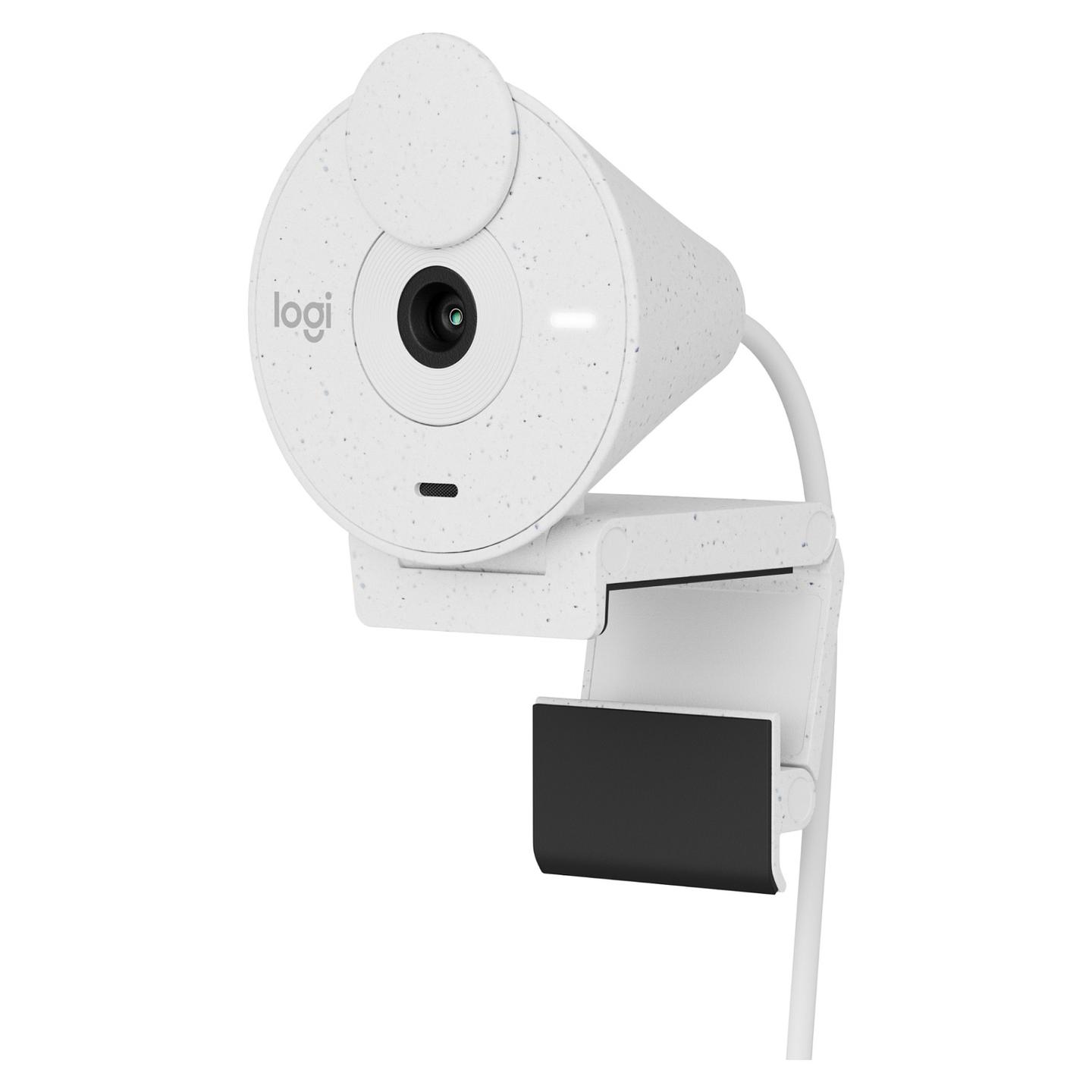 Webcam Logitech Brio 300, Full HD 1080p, 2MP, USB - Bardhë - 7