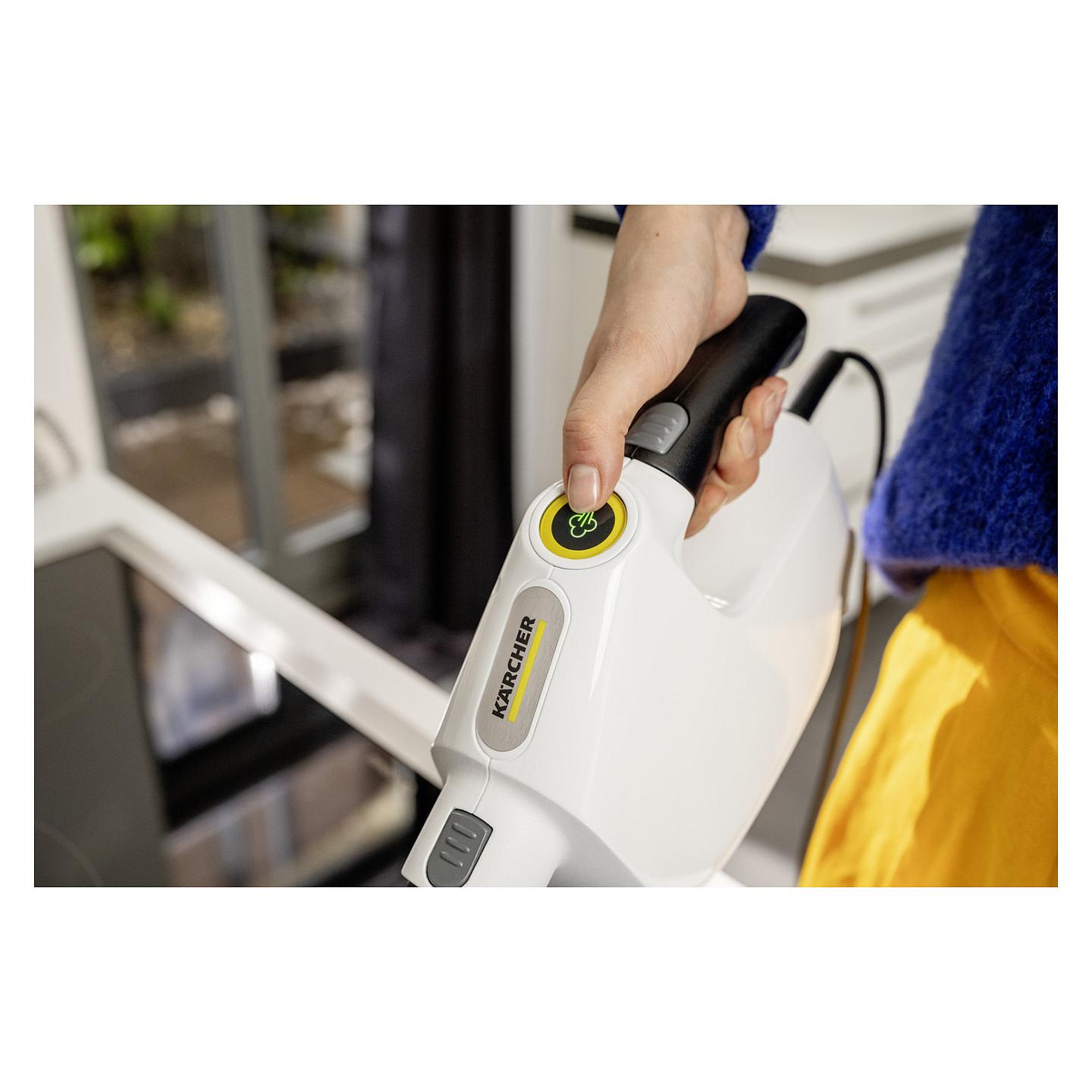 Pastrues me avull Kärcher SC 1 Multi & Up / 1300W / 3 Bar / 0.2L / 4-në-1 - Zezë/Verdhë/Bardhë - 2