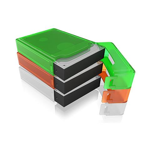Aksesor për Disqe ICY BOX IB-AC602b-6 / 2.5" / Pouch Case / 6 copë - Shumëngjyrësh - 8