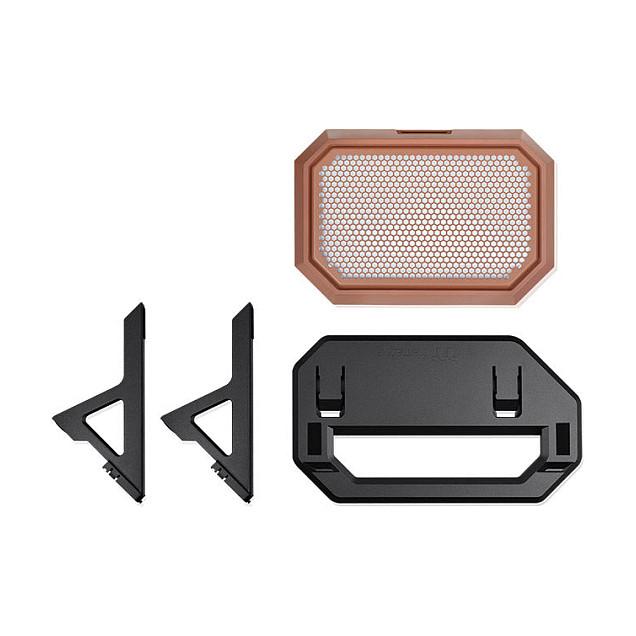 Mbajtëse për Kasë Thermaltake The Tower 600 Chassis Stand Kit, Vendosje Horizontale, Filtër Kundër Pluhurit - Zezë/Moka