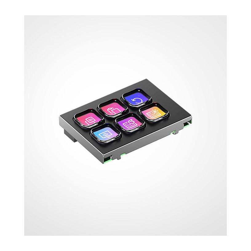 Kontroller Elgato Stream Deck Module / 6 Butona LCD / 10GBS9901 – Zezë - 2