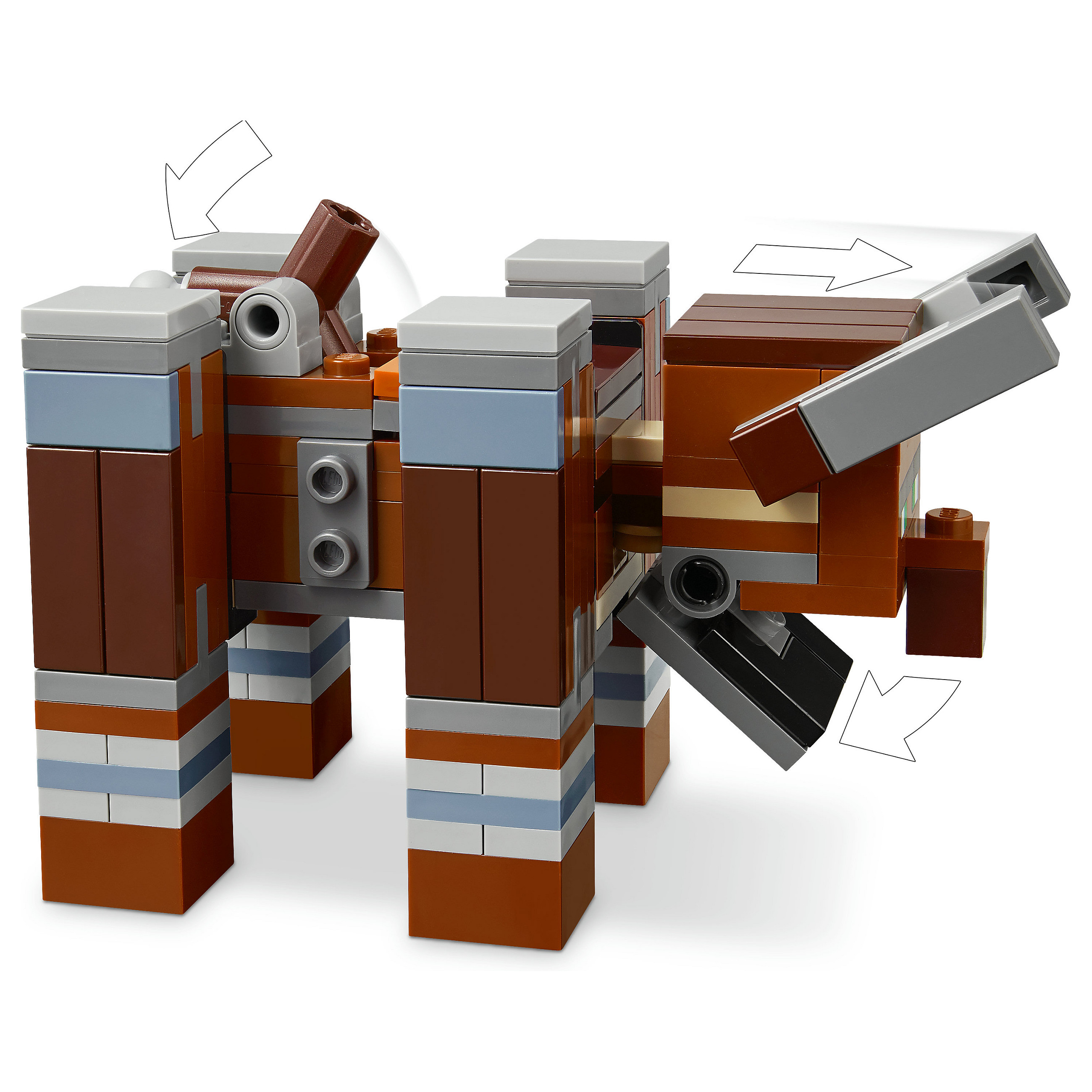 LEGO Minecraft The Pillager Outpost and Ravager - 5