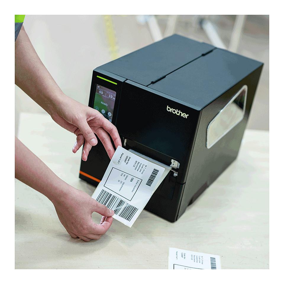 Printer Industrial Etiketash Brother TJ-4522TN / Direct Thermal & Thermal Transfer / 203 DPI / Ethernet, USB & RS-232 – Zezë - 7