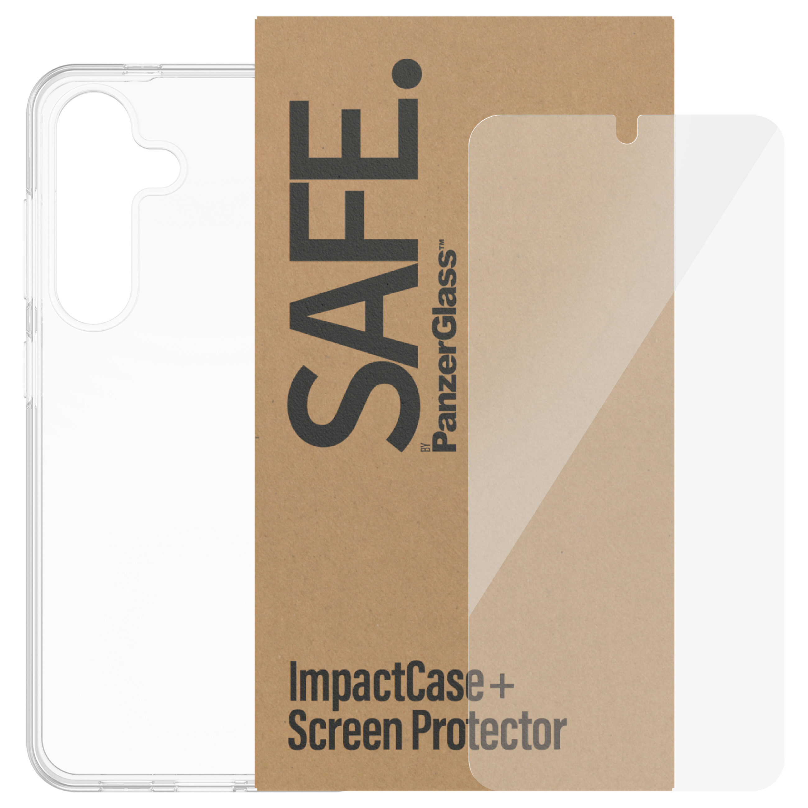 Aksesorë për telefon PanzerGlass SAFE. / 2-in-1 Bundle / Samsung Galaxy S24 - Transparente - 4