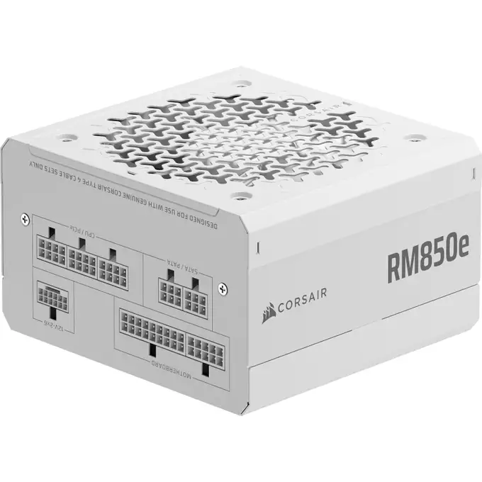 Furnizues Energjie Corsair RM850e / 850W / Cybenetics Platinum / ATX 3.1 / PCIe 5.1 / Fully Modular - Bardhë - 3