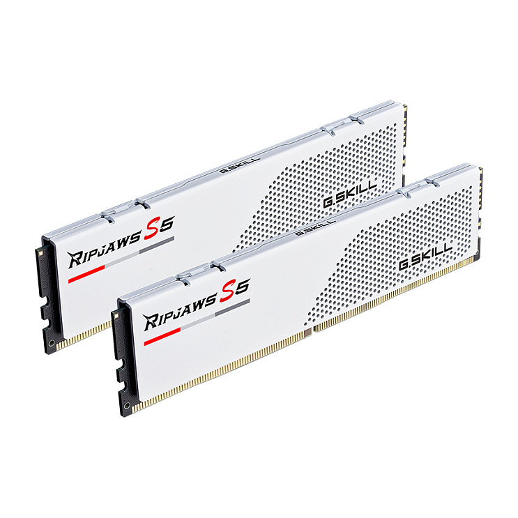 RAM Memorie DDR5 G.Skill Ripjaws S5 / 32GB (2x16GB) / DIMM / 6000MHz / CL40 / 288-pin - Bardhë - 2