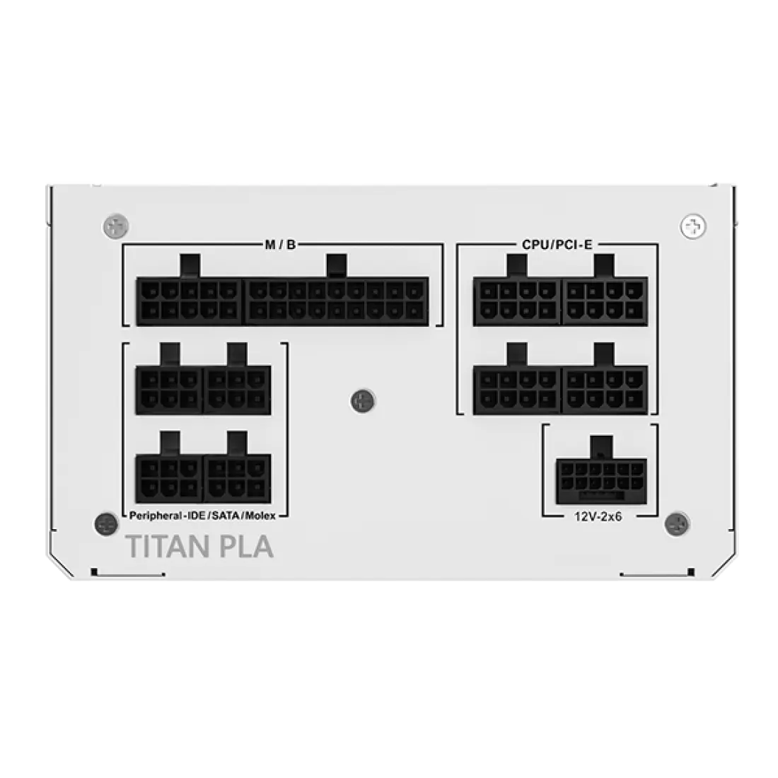 Furnizues Energjie Montech Titan PLA / 750W / 80 PLUS Platinum / ATX 3.1 / PCIe 5.1 / Fully Modular - Bardhë - 5