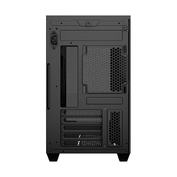 Kasë PC Aerocool Stormfront Mini / Mini Tower / Micro ATX / 7x 120mm Fan Support / Tempered Glass / 240mm Radiator / Mesh Front - Zezë - 3