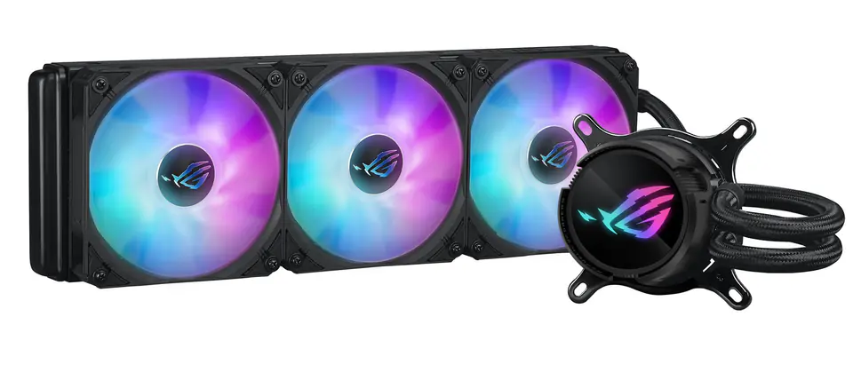 FtohĂ«s pĂ«r Procesor ASUS ROG Strix LC III 360 ARGB / 3x120mm / 800-2200 RPM / AIO Liquid â ZezĂ« - 2