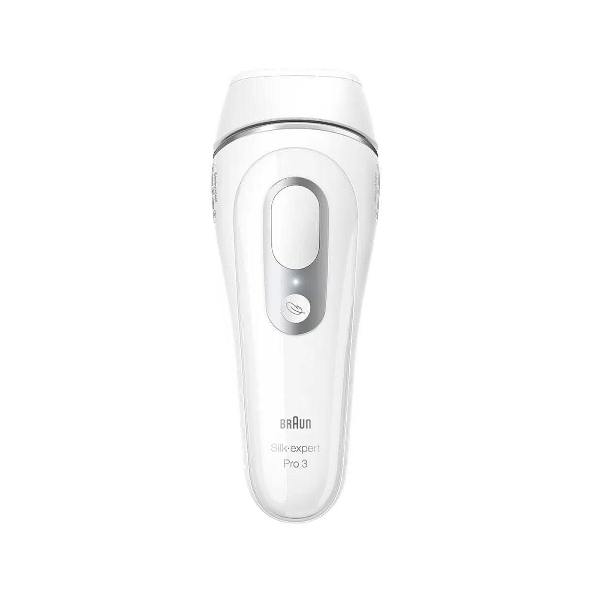 Makinë Depilimi Braun Silk-expert Pro 3 PL3222, IPL, SkinProtection LITE, 100 Impulse/Min - Bardhë, Argjend - 2