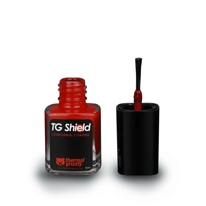 Aksesor për Ftohës Thermal Grizzly TG Shield / 5ml - Zezë/Kuqe - 2