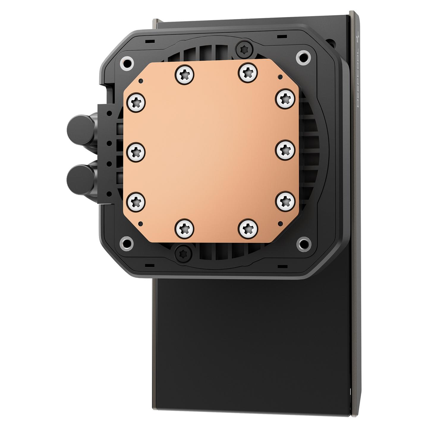 Ftohës për Procesor DeepCool LT360 VISION ARGB / 360mm / AIO / LCD – Zezë - 4