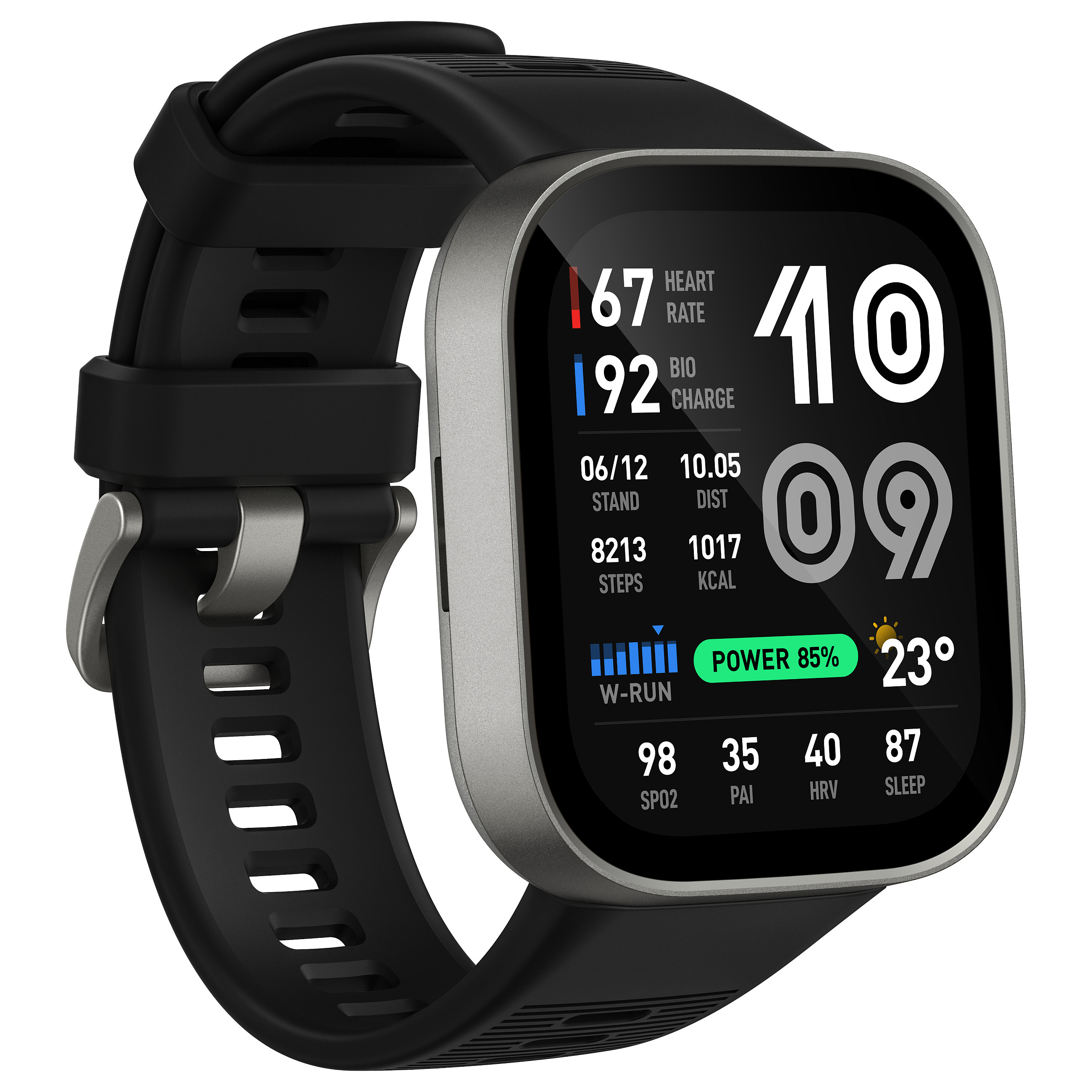 Orë e Mençur Amazfit Bip Max / GPS / Bluetooth - Zezë - 3
