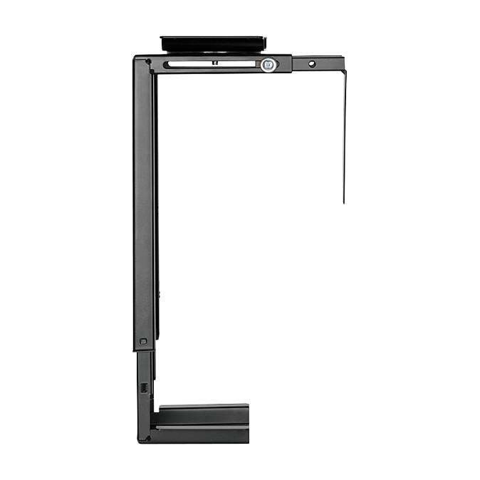 Mbajtëse për CPU LogiLink EO0030 , e rregullueshme , nën tavolinë , Easy-Locking , rrotullim 360° , deri 10kg , 300–510mm , 88–203mm - Zezë - 4