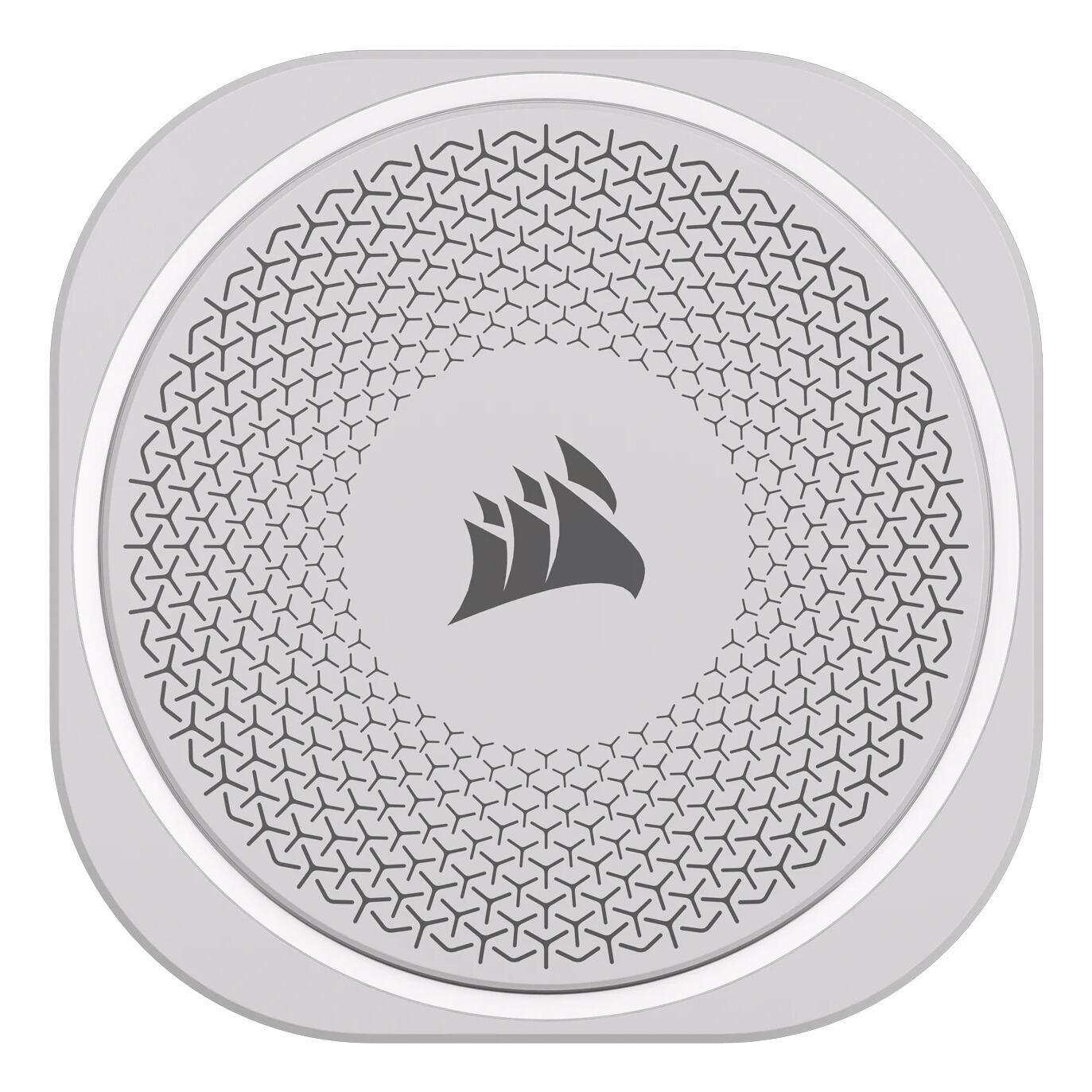 Ftohës me ujë për procesor Corsair NAUTILUS 360 RS ARGB / 360mm / 3x 120mm ARGB Fan / CW-9060095-WW – Bardhë - 5