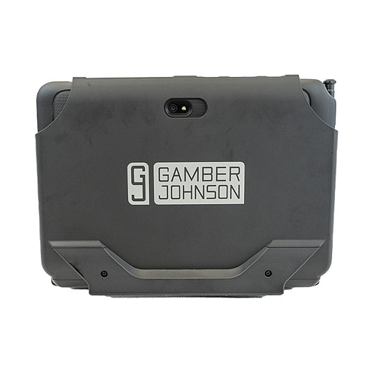 Tastierë për tabletë Gamber-Johnson 7160-1869-02 / për Samsung Galaxy Tab Active4 Pro / 76 Keys / QWERTZ German / Pogo Pin / Touchpad / Backlit - Zezë - 4