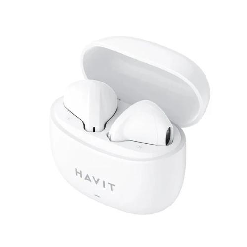 Kufje pa Kabllo HAVIT TW941 / TWS / Bluetooth 5.3 / 13mm / USB-C – Bardhë - 3