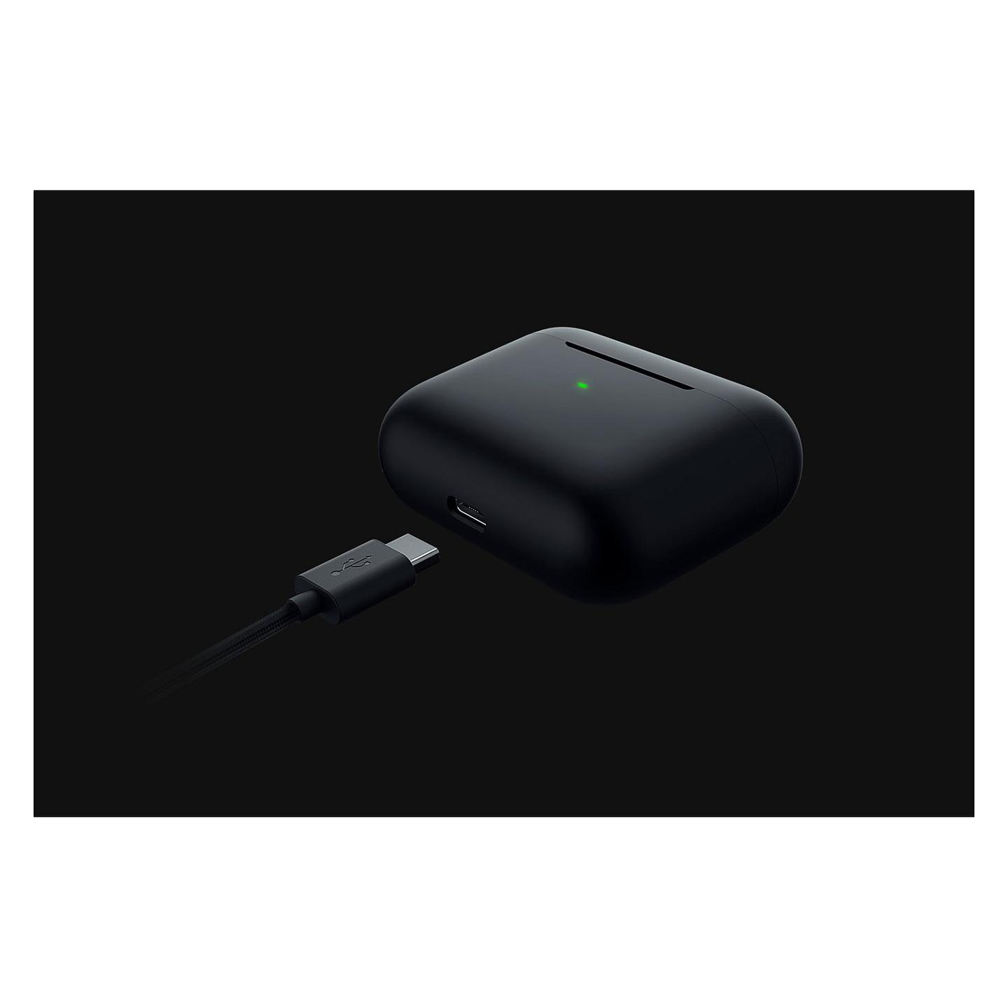 Kufje pa kabllo Razer Hammerhead X / TWS / Bluetooth 5.2 / 13mm / Mikrofon - Zezë/Gjelbër - 8