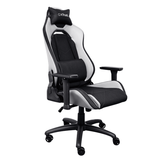 Karrige Gaming Trust GXT 714W Ruya / Tilt-Lock / 155-195cm / 3D Armrests / 150kg – Bardhë/Zezë - 2