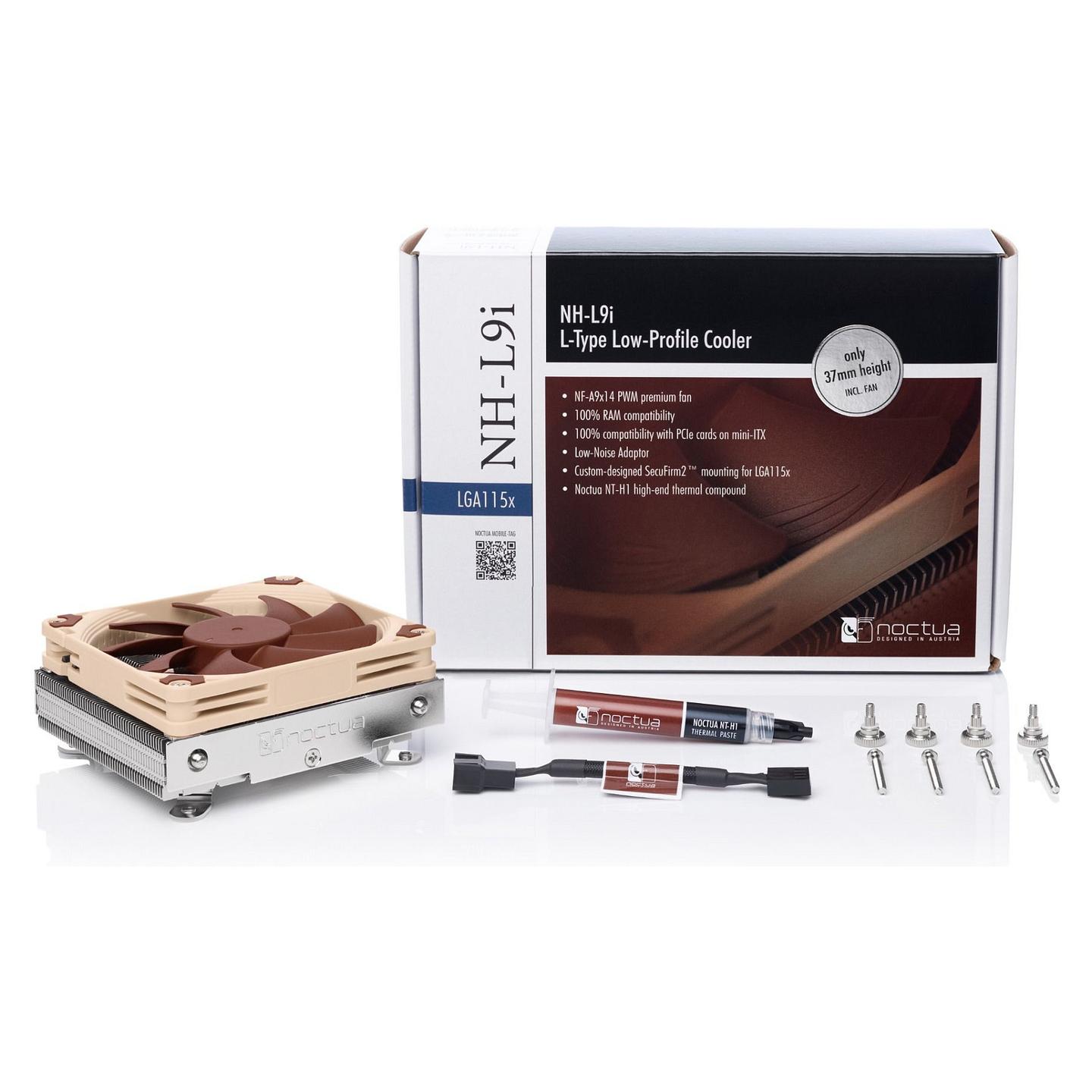 Ftohës për Procesor NOCTUA NH-L9i – Beige/Kafe - 4