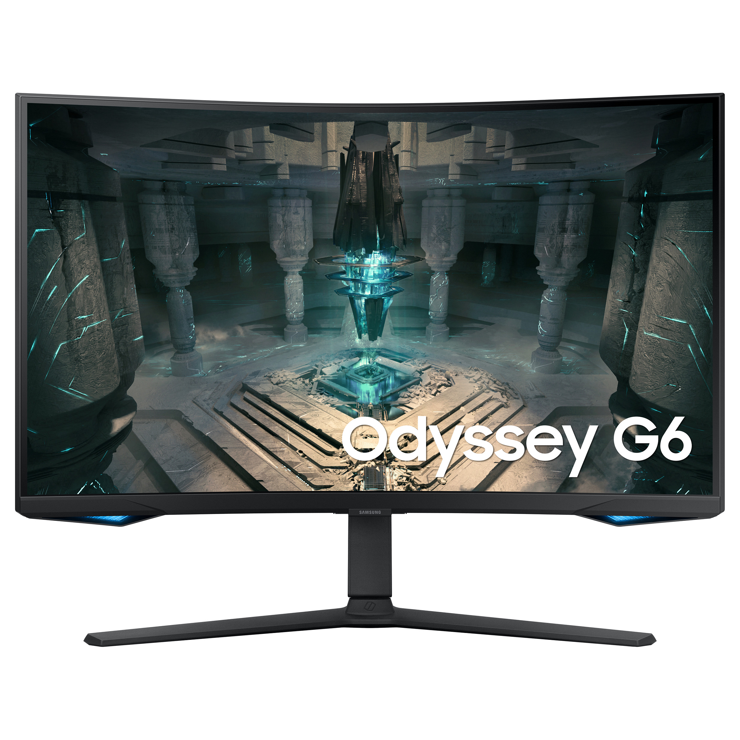 Monitor Gaming Samsung Odyssey G6 S65BG (G65B) / 32" / QHD VA Curved / 240Hz / 1ms / HDMI+DP+USB - Zezë - 2