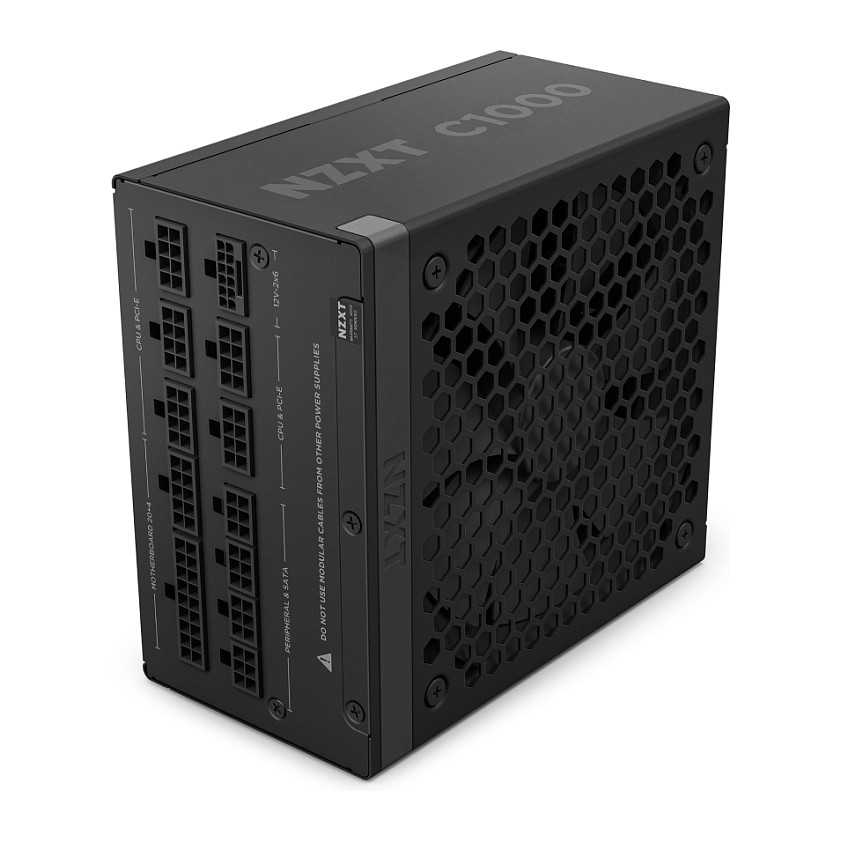 Furnizues Energjie NZXT C1000 Gold / PA-0G2BB-EU / 1000W / ATX / 80 PLUS Gold / ATX 3.1 / Fully Modular – Zezë - 11