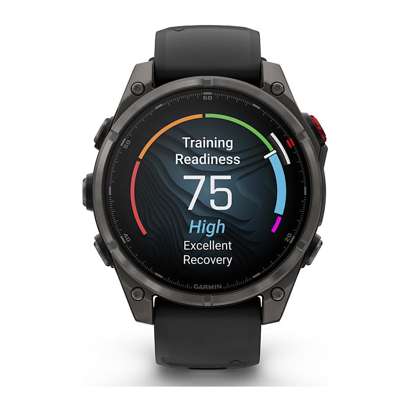 Orë e Mençur Garmin fēnix 8 Pro, 47mm, AMOLED, Sapphire, GPS, LTE - Zezë/Hiri - 7