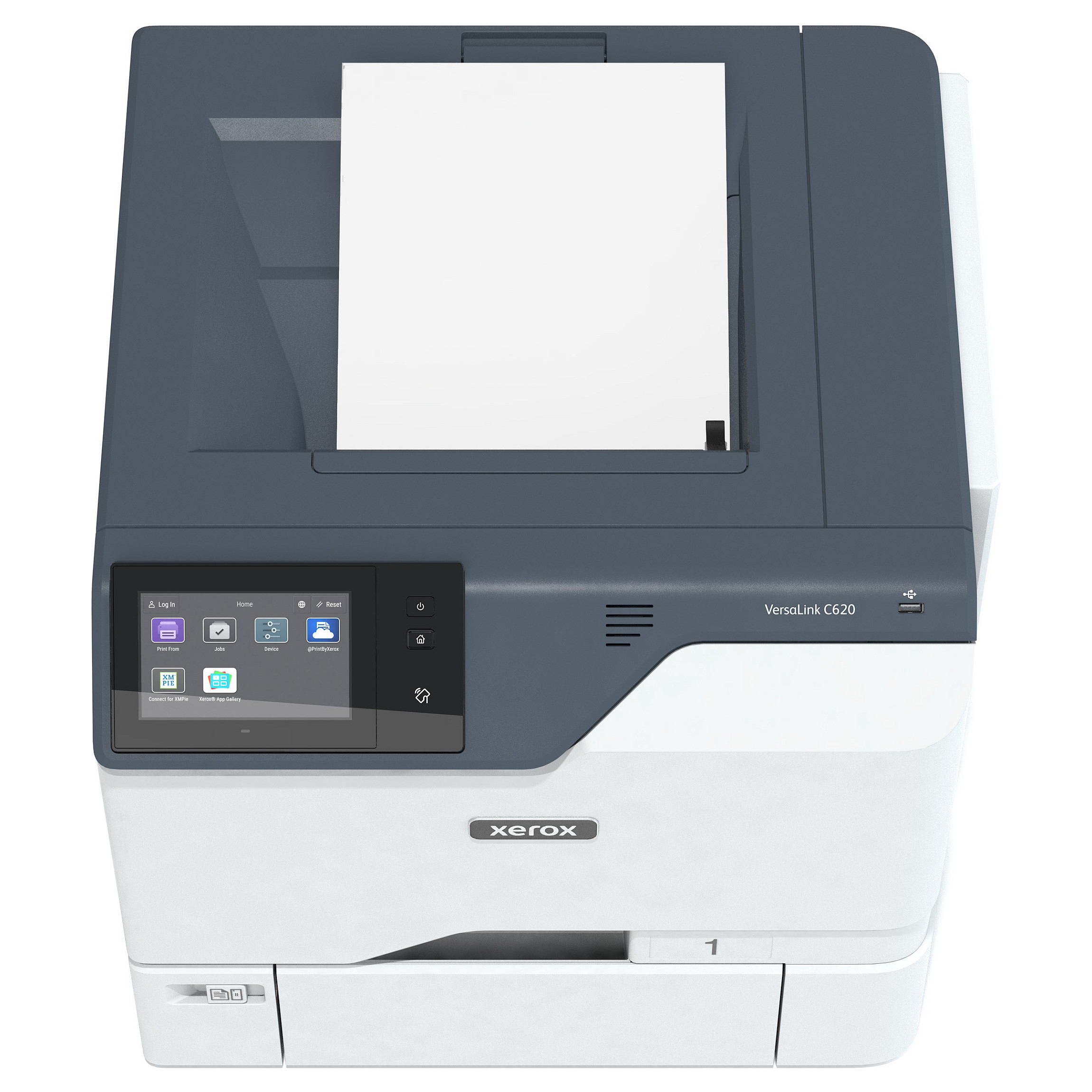 Printer Laser Xerox VersaLink C620V_DN / Laser me Ngjyra / A4 / 1200 × 1200 DPI / Duplex - Gri/Bardhë - 4