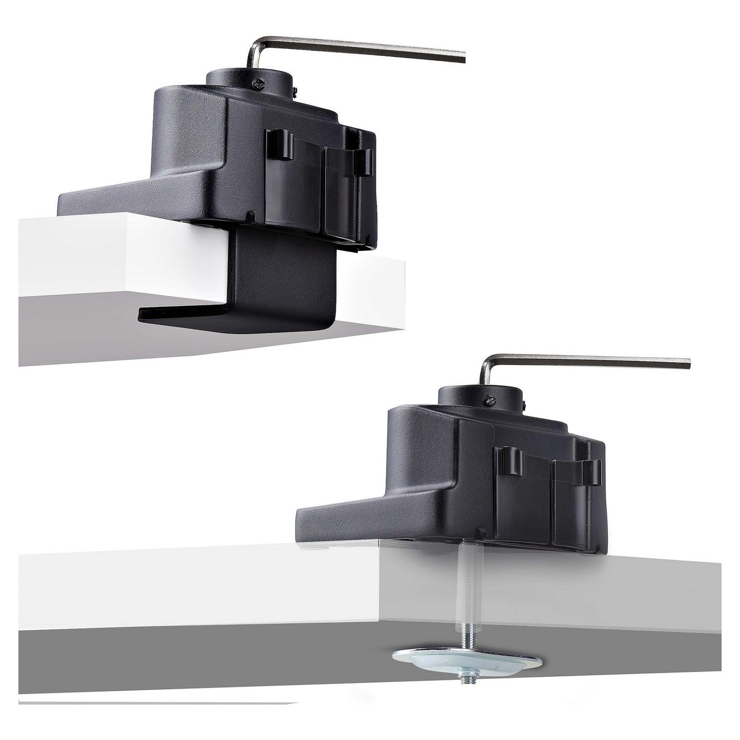 Mbajtëse për Monitor StarTech.com 3MP2AG-MONITOR-ARM , 3 Monitorë , 27" , 7kg për monitor , VESA 75x75 & 100x100 - Zezë - 5