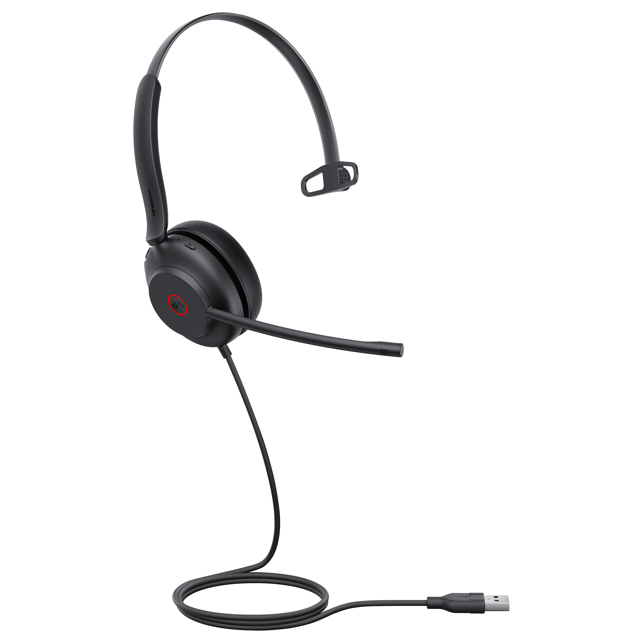 Kufje me kabllo Yealink UH35 Mono Teams / USB-A / Noise Cancelling - Zezë - 2