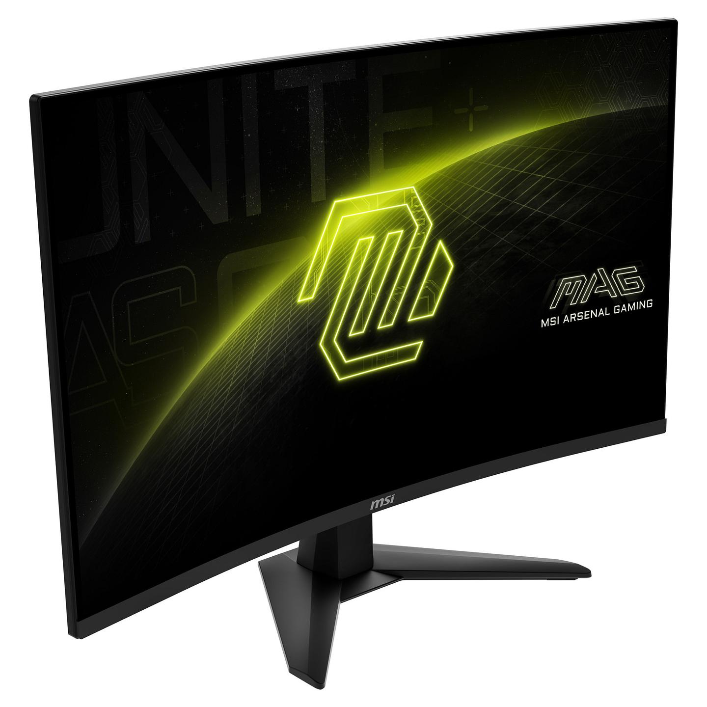 Monitor Gaming MSI MAG 32CQ6F / 31.5" / WQHD Rapid VA Curved / 180Hz / 0.5ms / HDMI+DP+Audio - Zezë - 13