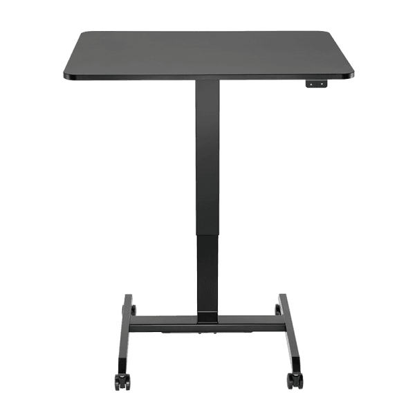 Tavolinë Elektrike LogiLink EO0050, 1 Motor, Me Rrota, 800 × 600 mm – Zezë - 3