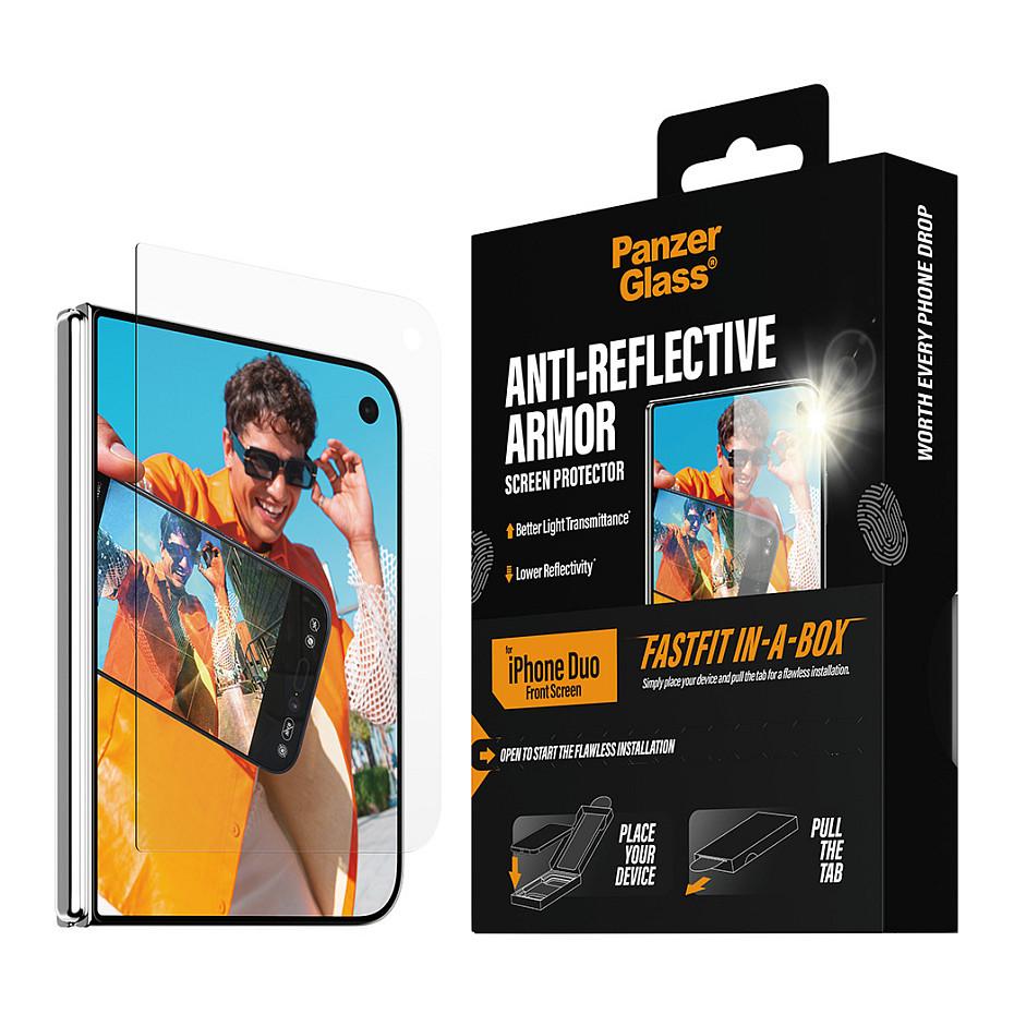 Mbrojtës Ekrani PanzerGlass Anti-Reflective Armor, iPhone Duo, Front - Transparente - 6