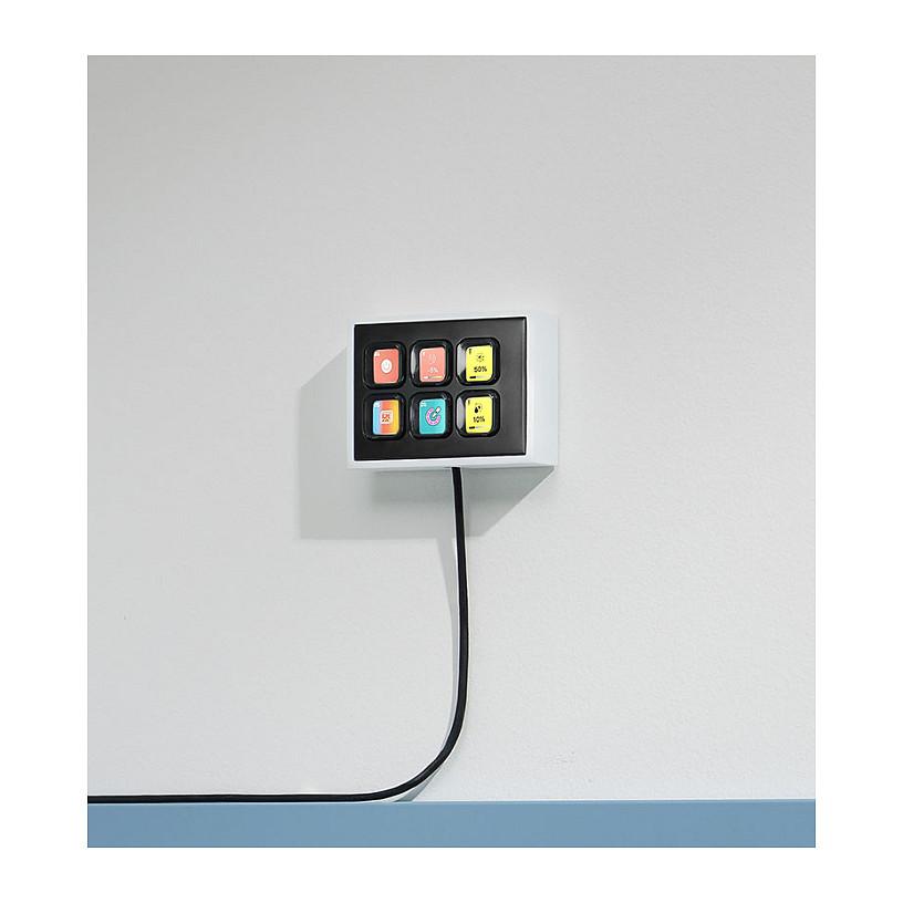 Kontroller Elgato Stream Deck Module / 6 Butona LCD / 10GBS9901 – Zezë - 6