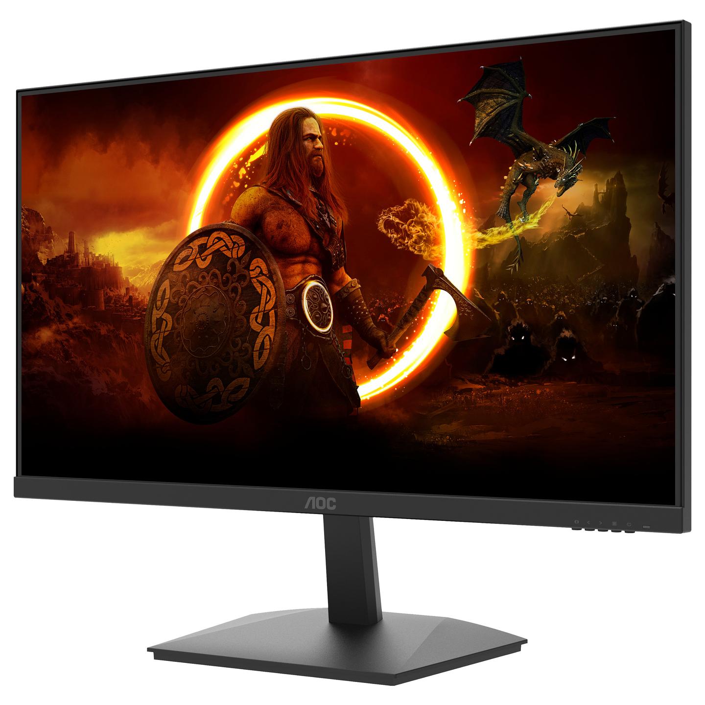 Monitor Gaming AOC 24G15N2, 23.8", FHD VA, 180Hz, 4ms, HDMI + DP - Zezë - 3