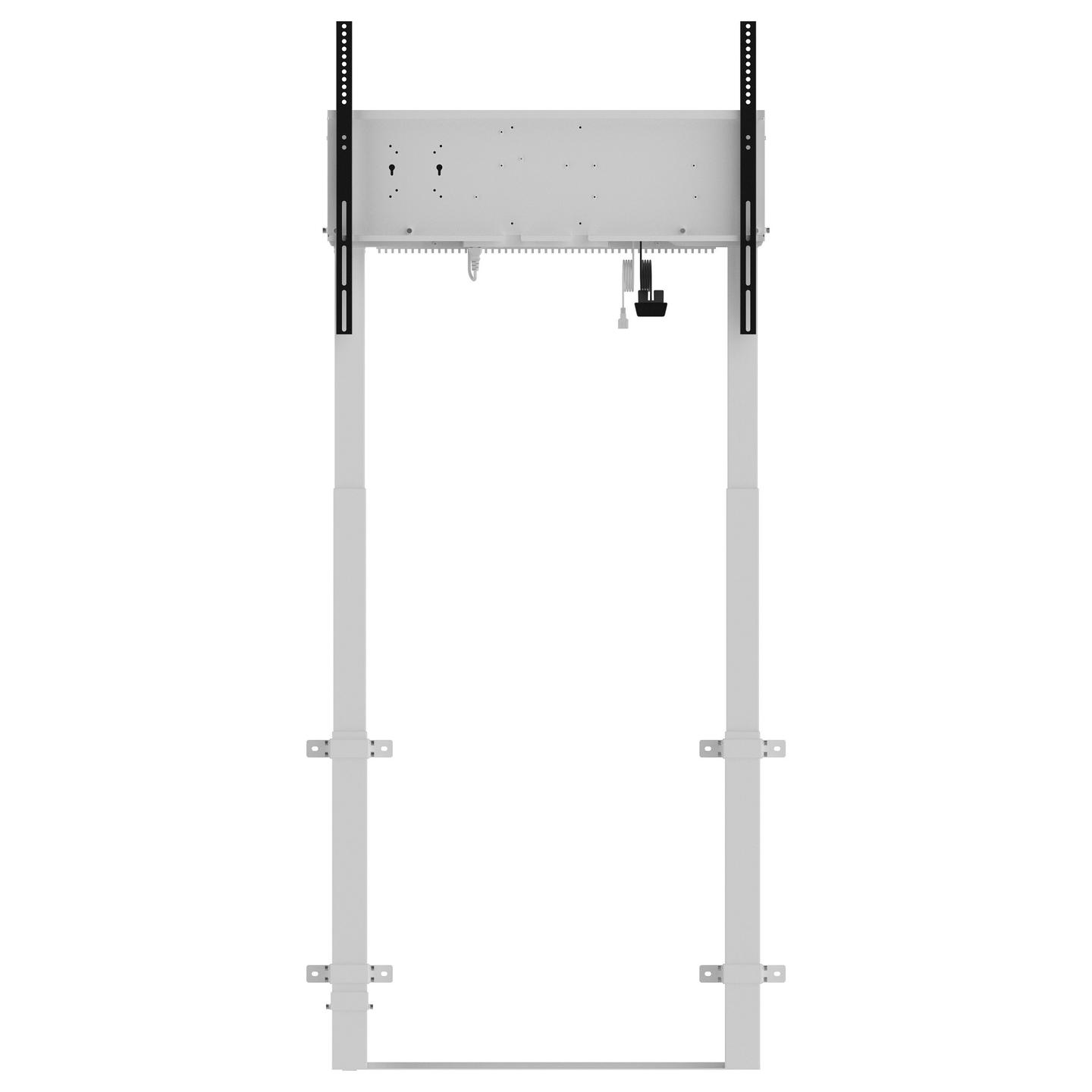 Mbajtëse për Monitor iiyama / 55″–105″ / deri në 120 kg / VESA deri në 800×600 mm / Elektrike - Bardhë - 2