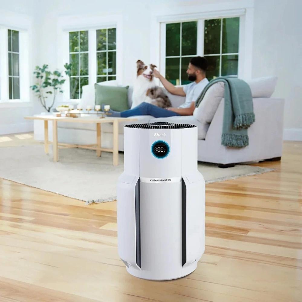 Pastrues Ajri Shark NeverChange Max HP300EU, 130m², 54W, 5 Shpejtësi, HEPA, Anti-Odour, Auto Mode, Clean Sense IQ - Bardhë - 3