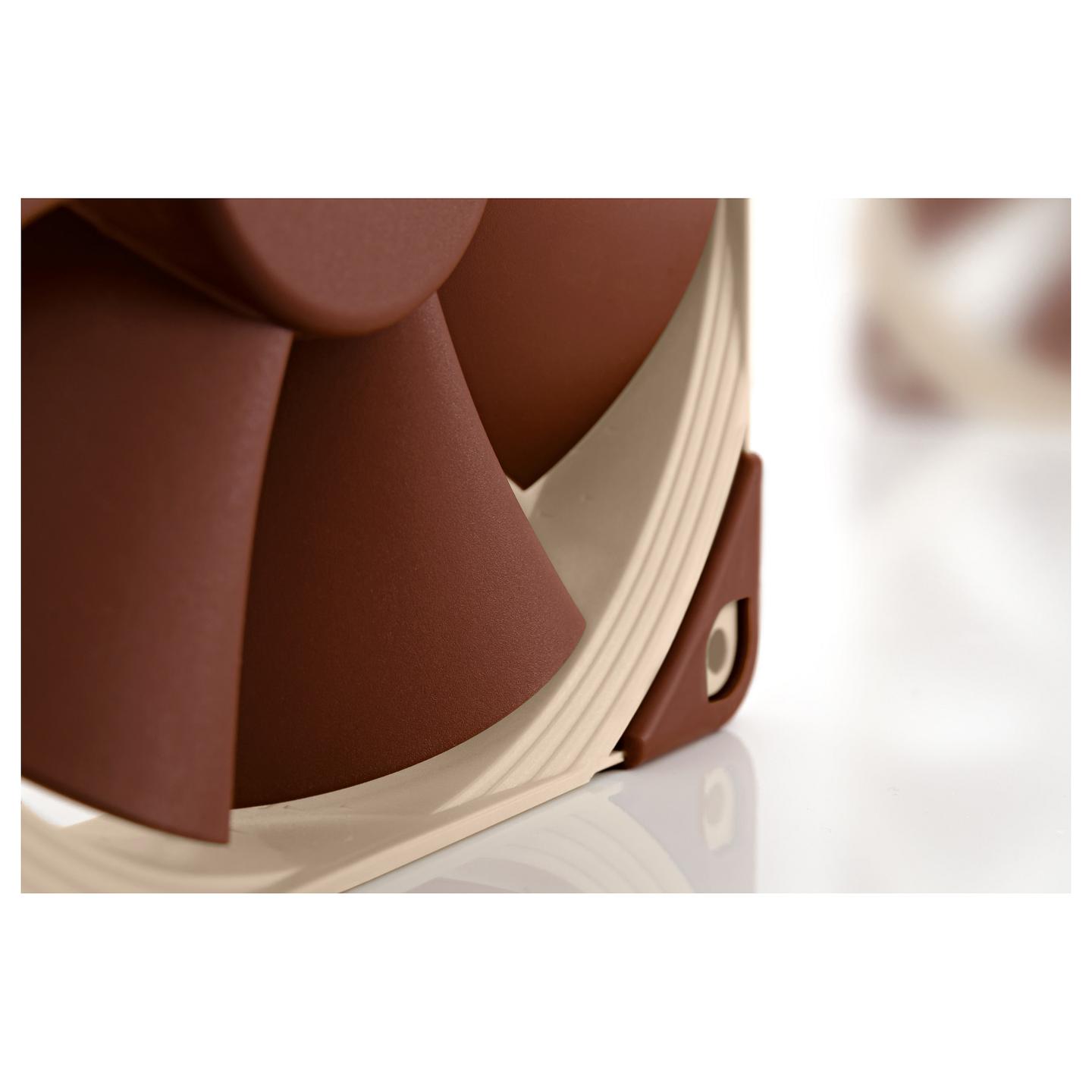 Ftohës për Kasë Noctua NF-F12 5V, 120mm, 1500 RPM, 54.97 CFM, 3-Pin - Kafe/Bezhë - 6